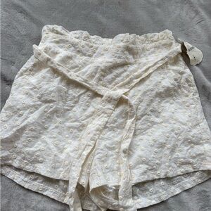 NWT Altar’d State White Eyelet Women Shorts